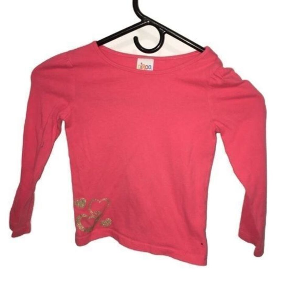 5T Circo Girls pink long sleeve shirt​